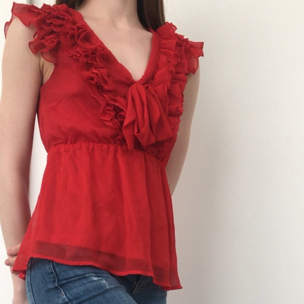H&M Ruffled Blouse